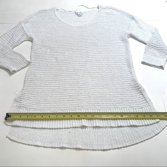 Stylus White Knit Sweater - Picture 5 of 6